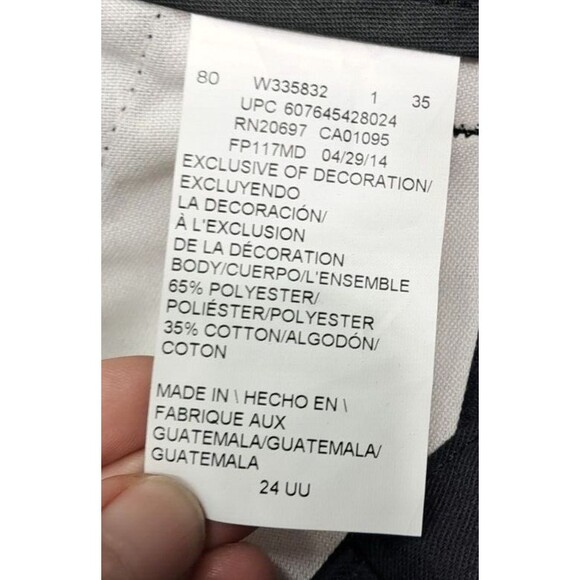 New Dickies Pants Womens Sz 24 UU EMT Uniform Work Cargo Casual Fit Straight Leg - Picture 10 of 16